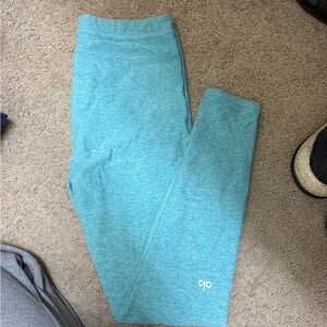 ALO Yoga Aqua Blue Leggings